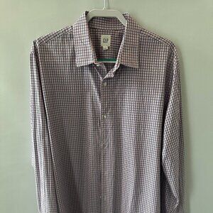 Gap Pink, Blue & White XL Check Shirt